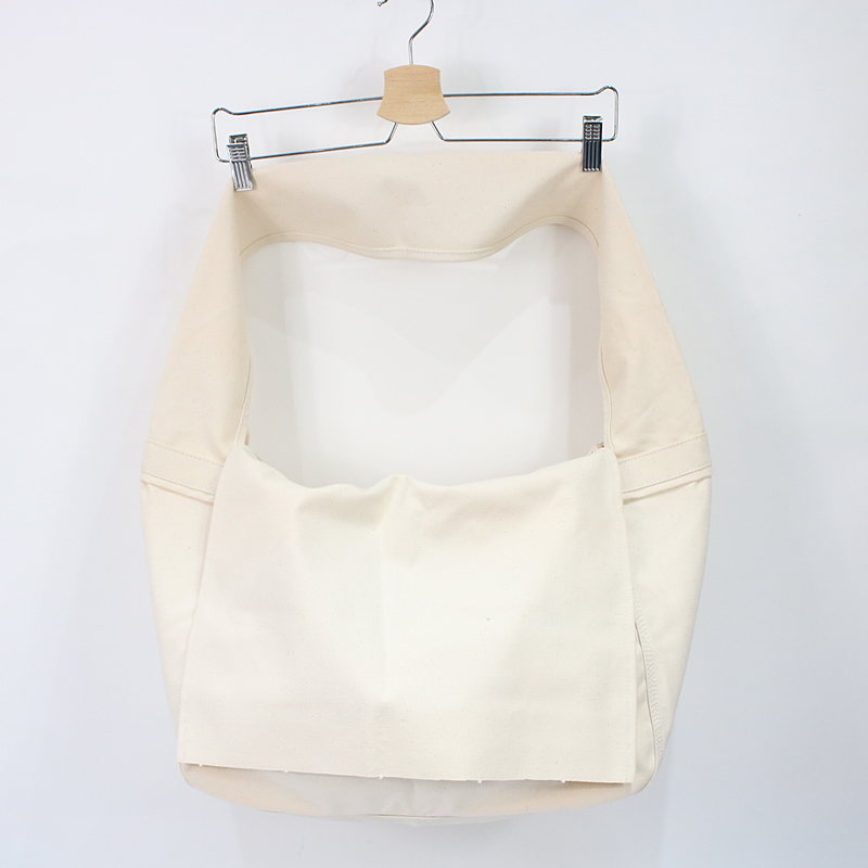 COMME des GARCONS HOMME PLUS / コムデギャルソンオムプリュス ロゴプリントキャンバスショルダーバッグ