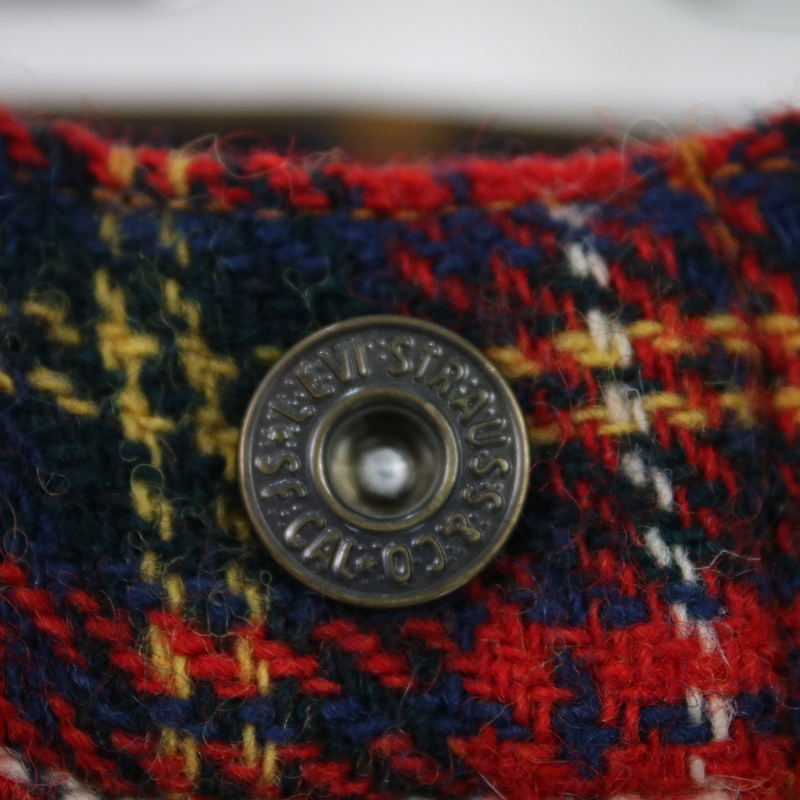 JUNYA WATANABE MAN / ジュンヤワタナベマン ×Levi's JW503 チェックドッキングデニムパンツ