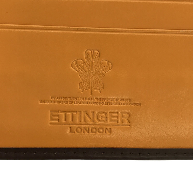 ETTINGER / エッティンガー レザー ウォレット 2つ折り 折りたたみ 財布