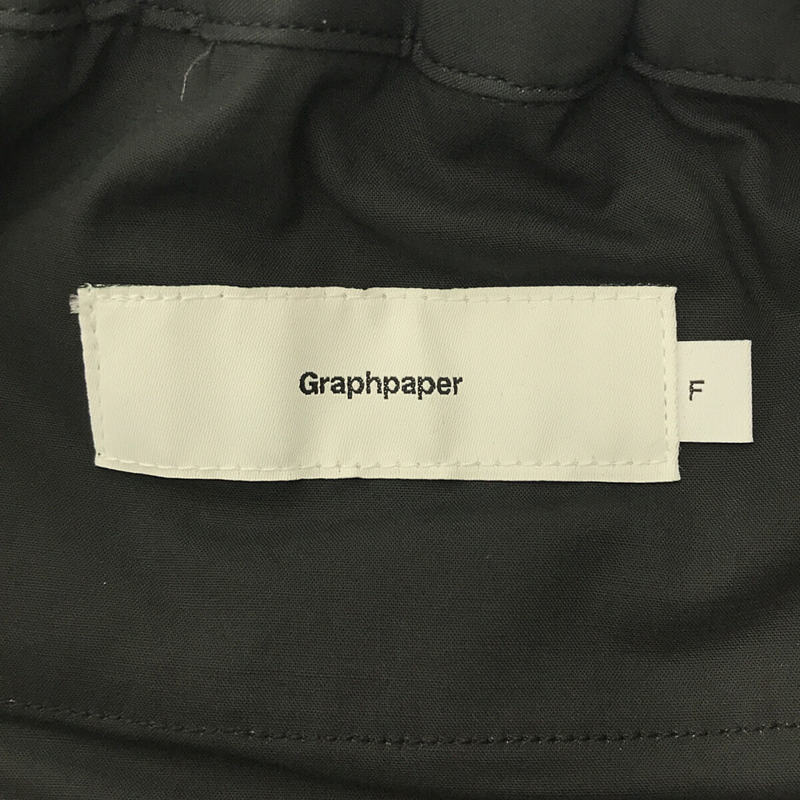 Graphpaper / グラフペーパー STRETCH TYPEWRITER SLIM CHEF PANTS  シェフパンツ