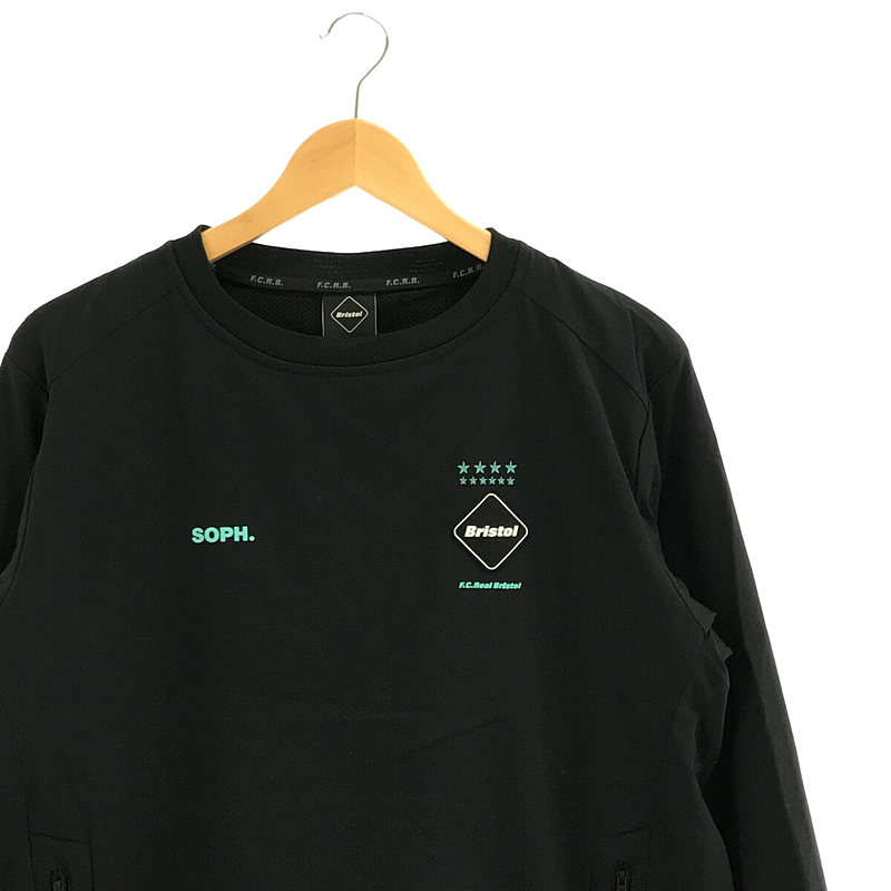 LYCRA TRACK CREWNECK TOP トラッククルーネックトップ 両面ロゴ