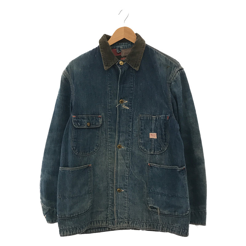 HERCULES Denim Worker Coverall ヘラクレス ブランケット付き デニム カバーオール SEARS シアーズVINTAGE  / ヴィンテージ 古着