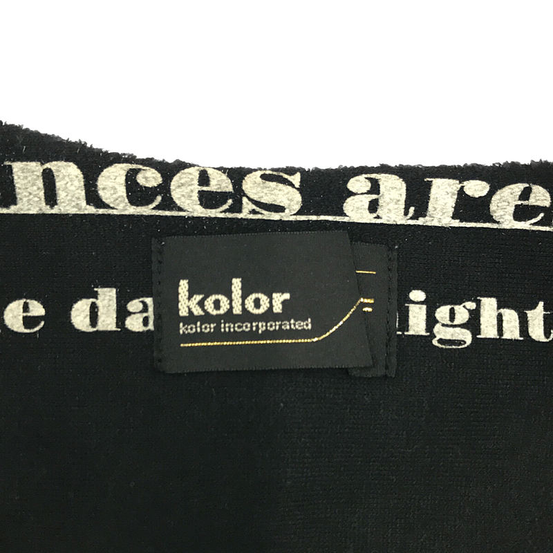 kolor / カラー ノーシーム Tシャツ