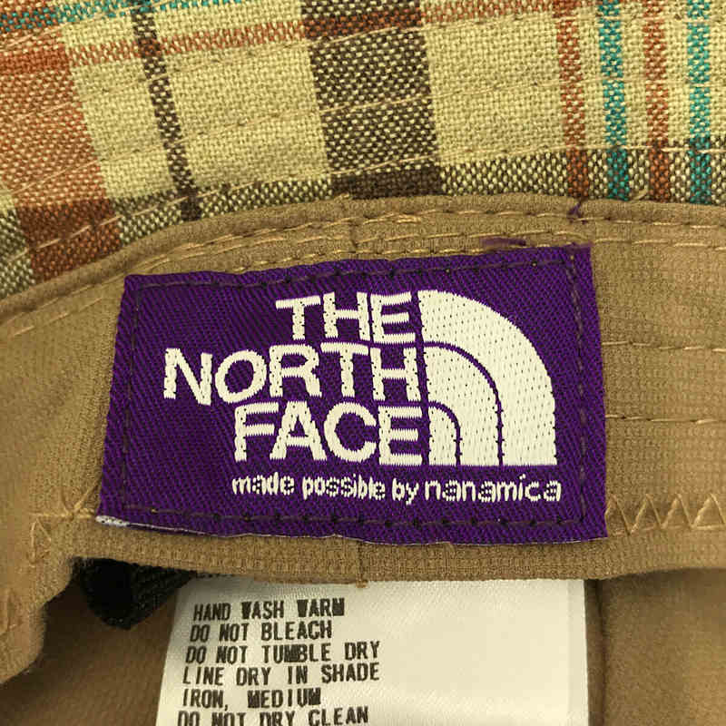 THE NORTH FACE PURPLE LABEL / ザノースフェイスパープルレーベル Madras Field Hat マドラスチェック フィールドハット