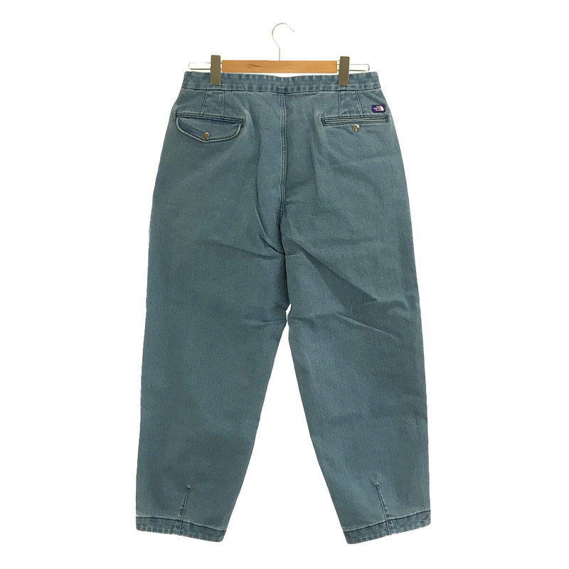 THE NORTH FACE PURPLE LABEL / ザノースフェイスパープルレーベル WEBBING BELT DENIM WIDE TAPERED PANTS デニムパンツ