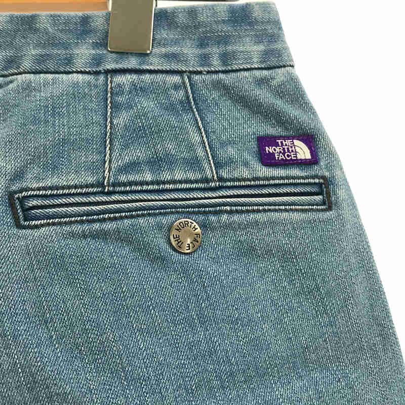 THE NORTH FACE PURPLE LABEL / ザノースフェイスパープルレーベル WEBBING BELT DENIM WIDE TAPERED PANTS デニムパンツ