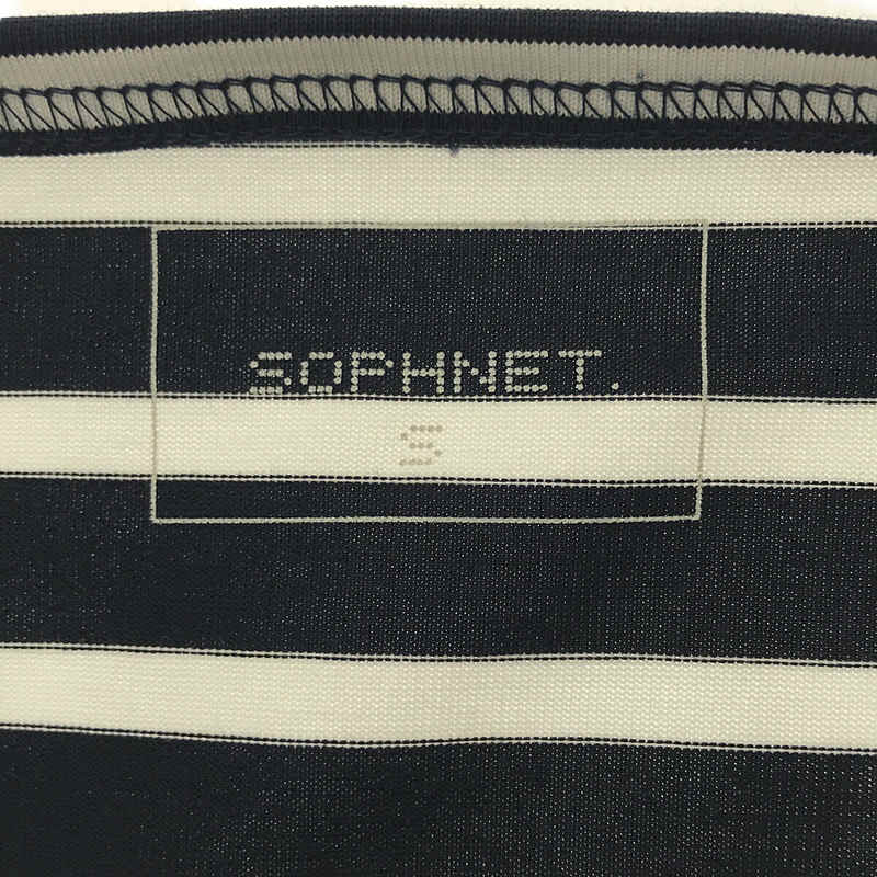 SOPHNET. / ソフネット BIG BOATNECK CUT&SEWN ビッグボートネック カットソー