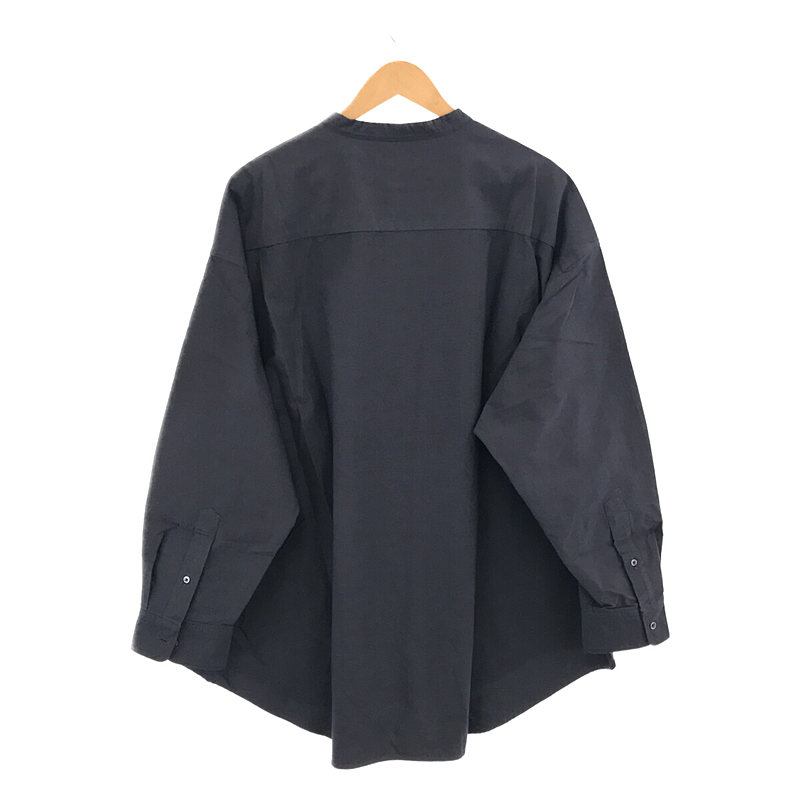 Graphpaper / グラフペーパー Oxford Oversized Band Collar Shirt  バンドカラーシャツ