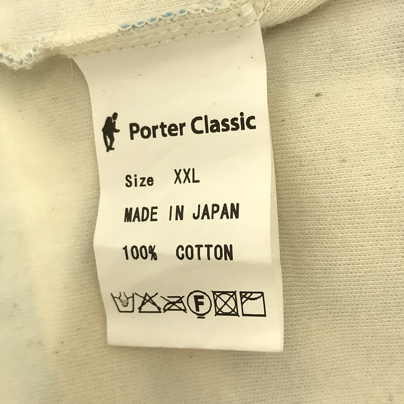 PORTER CLASSIC / ポータークラシック ARTIST BORDER TURTLENECK T-SHIRT ボーダータートルネック カットソー