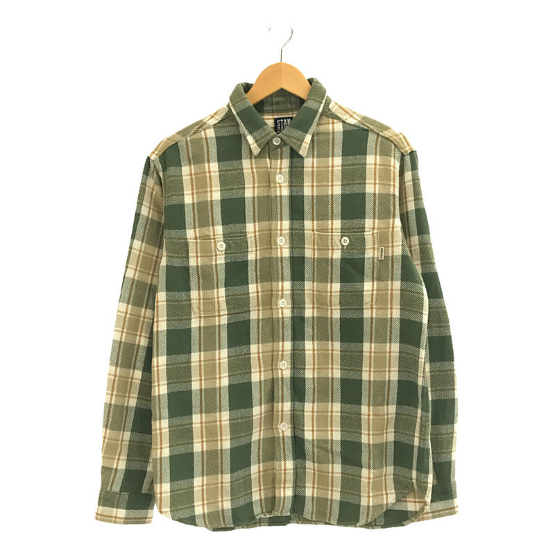 SD Flannel Check Shirt チェック ヘビーネルシャツ