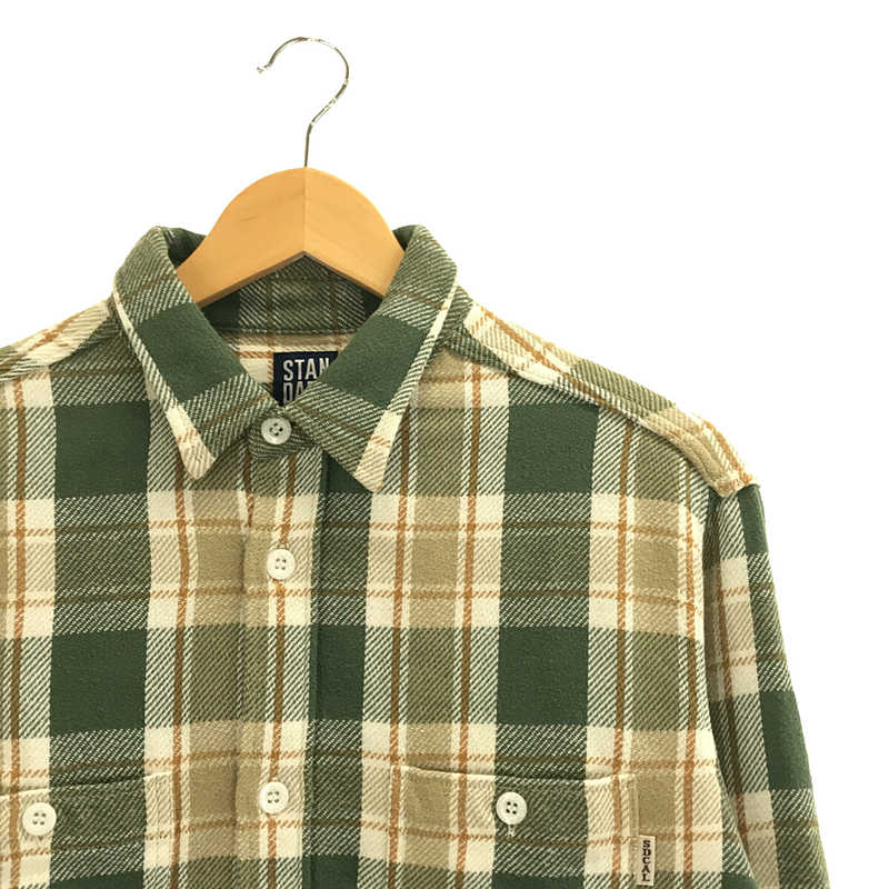 Standard California / スタンダードカリフォルニア SD Flannel Check Shirt チェック ヘビーネルシャツ