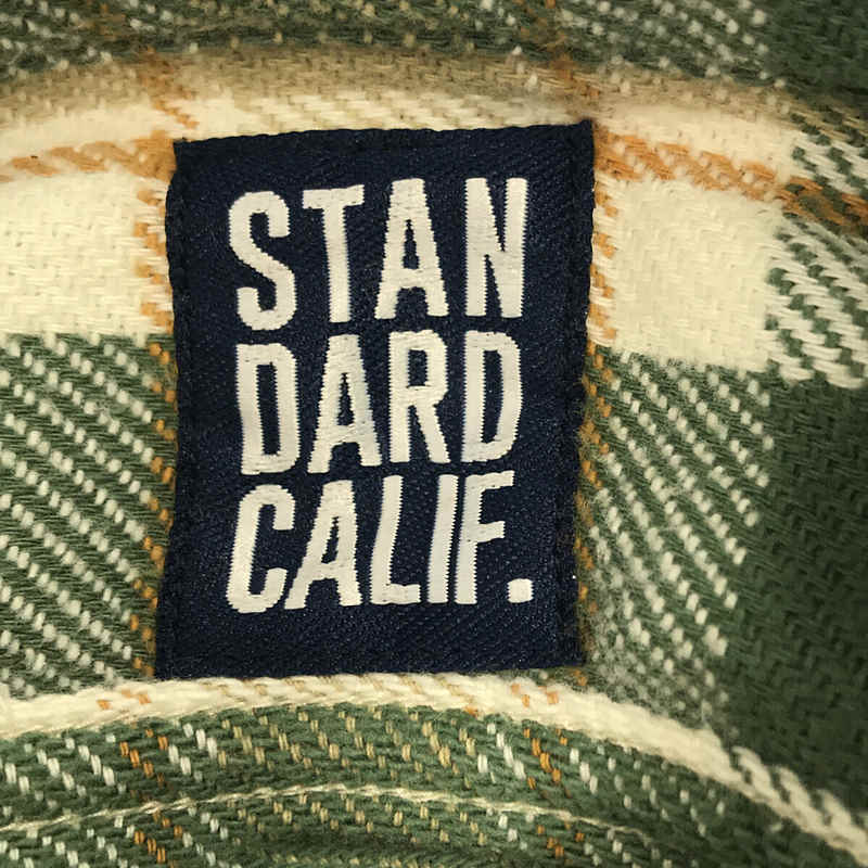 Standard California / スタンダードカリフォルニア SD Flannel Check Shirt チェック ヘビーネルシャツ