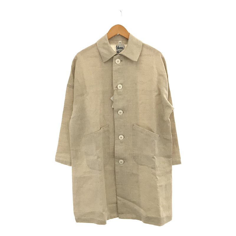 YARMO LINEN DUSTER COAT ヤーモ リネンダスターコート | ブランド古着