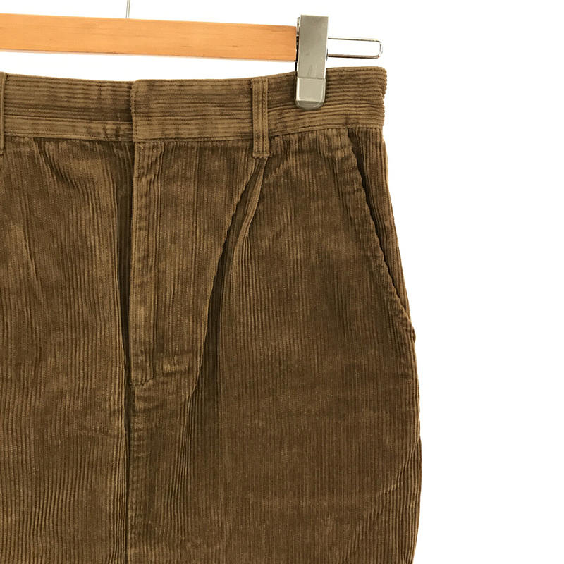 IENA / イエナ コットンコーデュロイ 太コールタックスカート