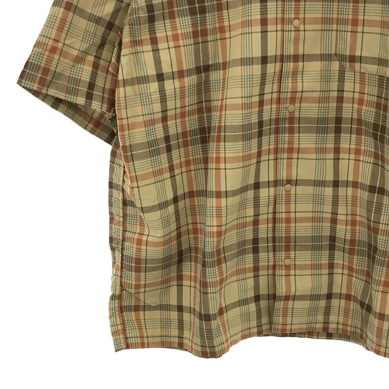 Madras Field H/S Shirt マドラスチェック 半袖フィールドシャツ