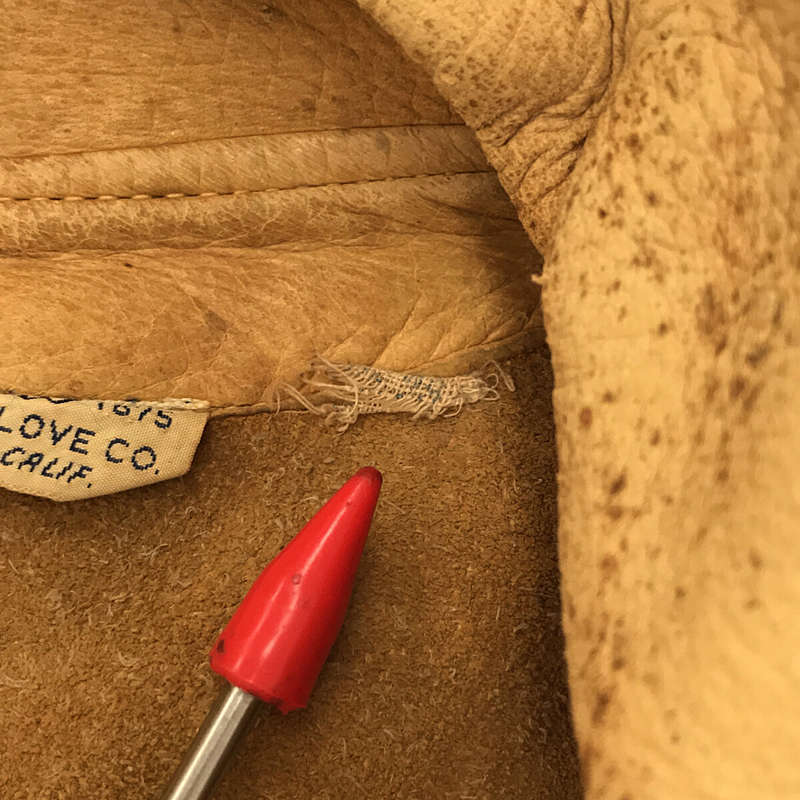 VINTAGE / ヴィンテージ 古着 glove co サイドレースアップ スエード ショールカラー シングル レザー ジャケット