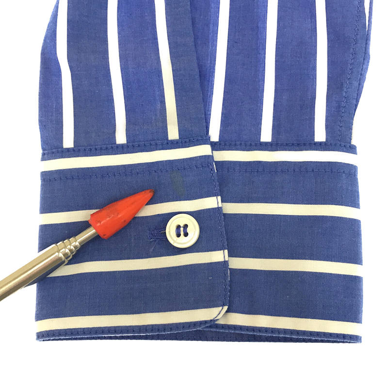 Cristaseya / クリスタセヤ イタリア製 STRIPED COTTON PYJAMA SHIRT ベルト付き ストライプ ロング シャツ ワンピース