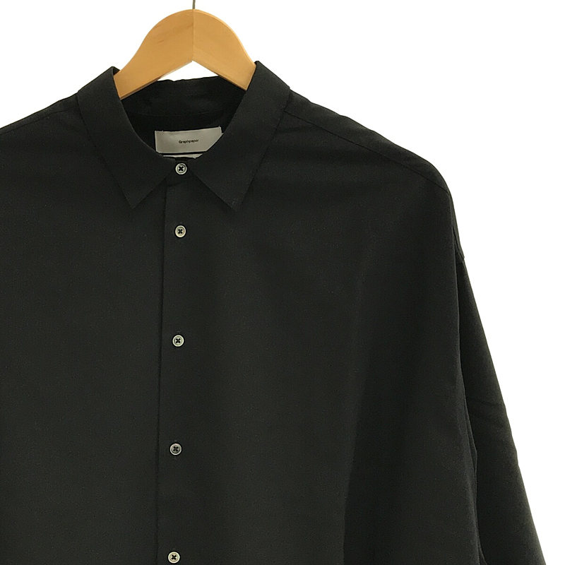 Graphpaper / グラフペーパー FINE WOOL TROPICAL OVERSIZED SHIRT トロピカルウール シャツ