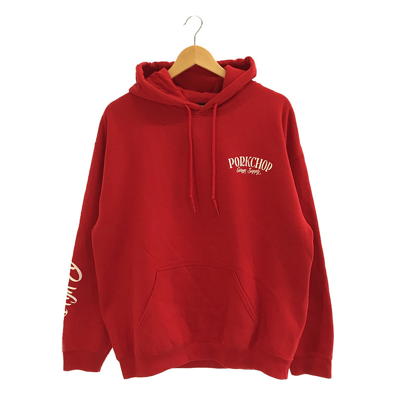 PORK BACK HOODIE バックプリント プルオーバ パーカー フーディー