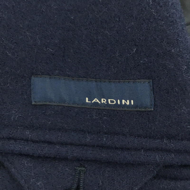 LARDINI / ラルディーニ イタリア製 ブートニエール付き ウール ロング チェスター コート