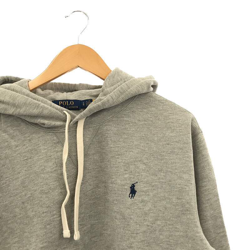 POLO RALPH LAUREN / ポロラルフローレン LSPOHOOD M2-LONG SLEEVE-KNIT ワンポイント刺繍 プルオーバーパーカー