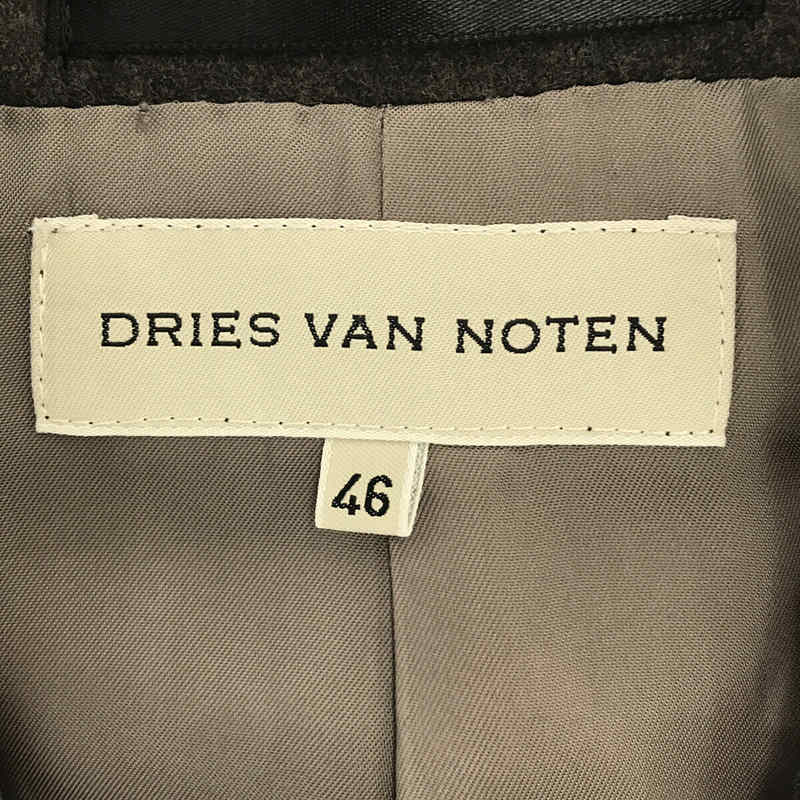 DRIES VAN NOTEN / ドリスヴァンノッテン ウールフランネル 3B セットアップ スーツ