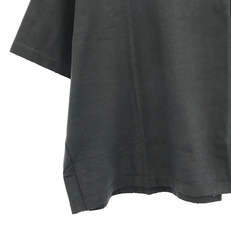 GOLD / ゴールド 東洋エンタープライズ PEACH BRUSHED COTTON INSIDE OUT TEE DAMAGE AGED W/PRINTED Tシャツ