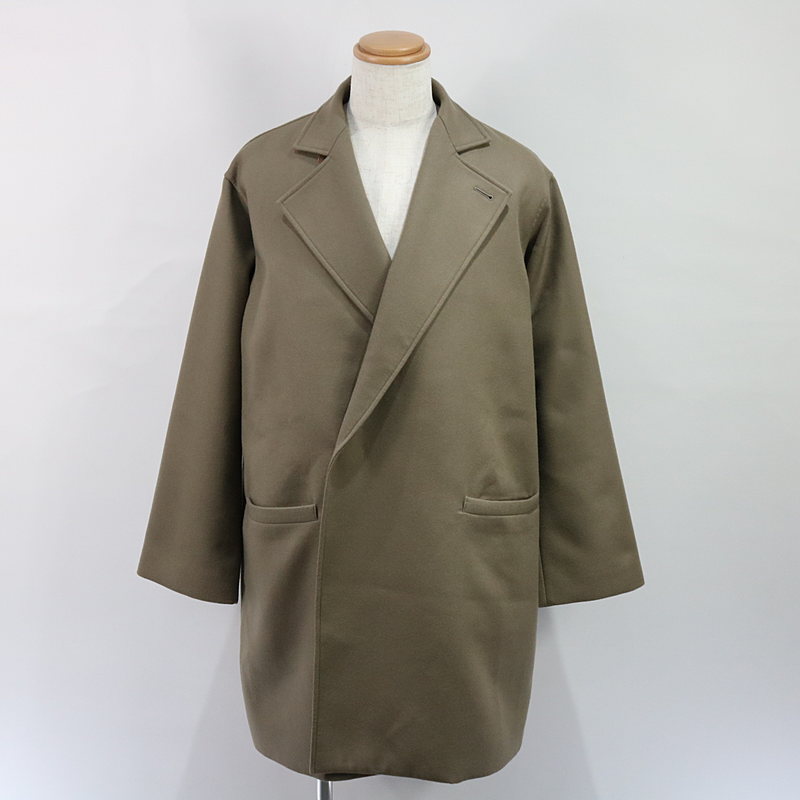 LIGHT MELTON OVER COAT ライトメルトンオ－バーコート | ブランド古着 ...