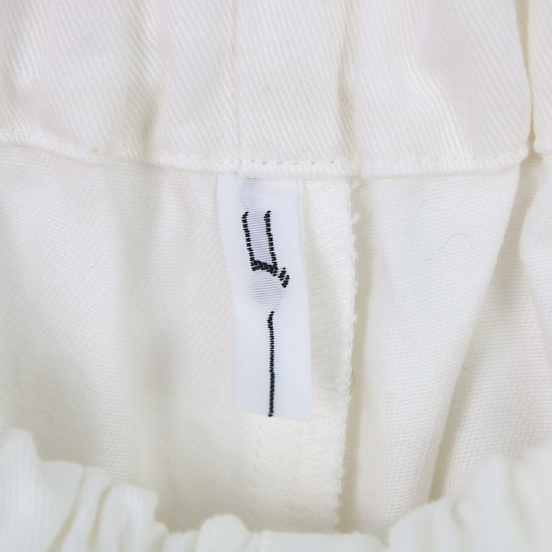 GORSCH / ゴーシュ コットンカツラギワイドパンツ