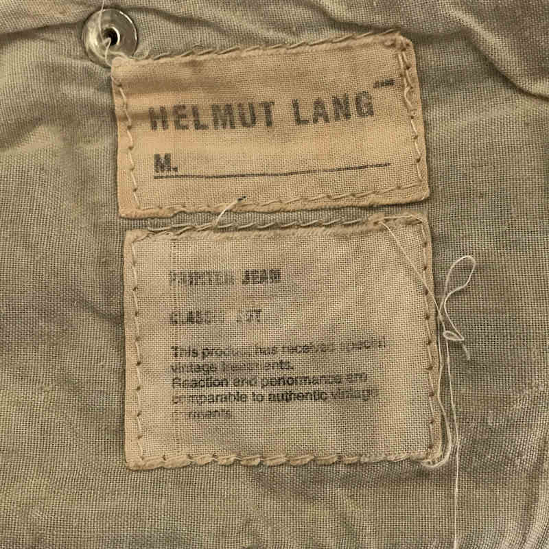 HELMUT LANG / ヘルムートラング 1999 90s～ 本人期 VINTAGE ヴィンテージ ペンキ加工 デニム パンツ