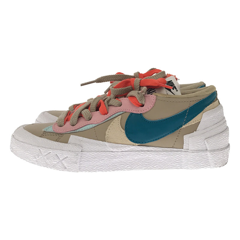 sacai / サカイ x KAWS / カウズ Nike / ナイキ コラボ BLAZER LOW REED/BRIGHT SPRUCE-WHITE DM7901-200 ブレーザー スニーカー