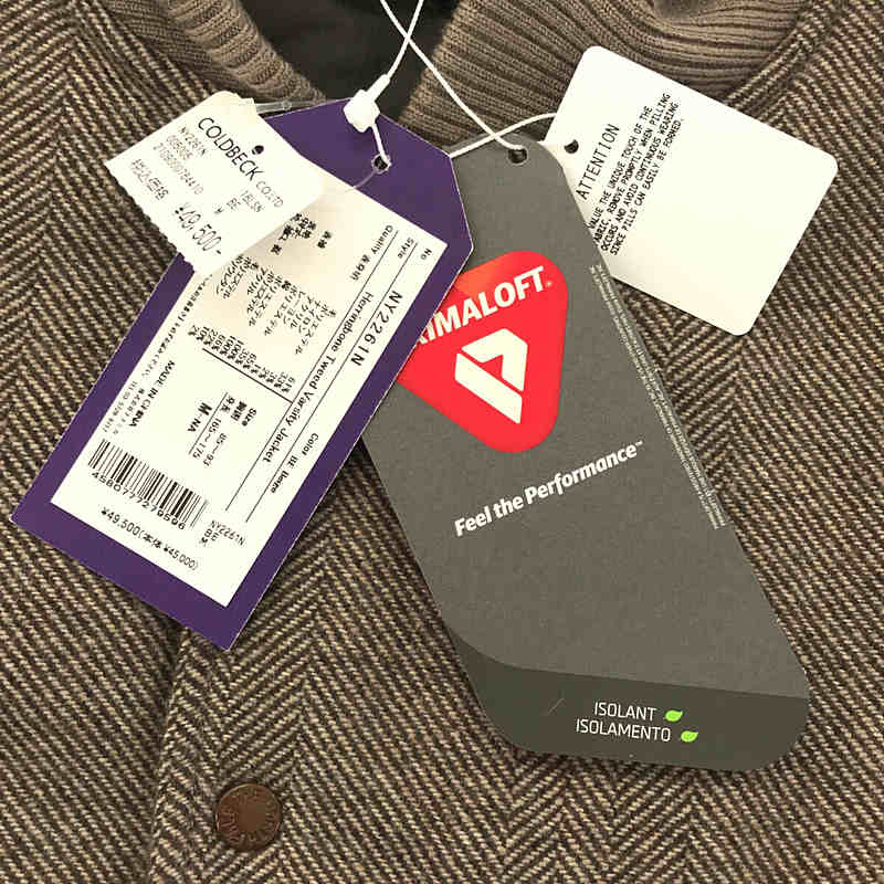 THE NORTH FACE PURPLE LABEL 2022AW タグ付き Herringbone Tweed Jacket NY2261N リサイクル ウール バーシティー