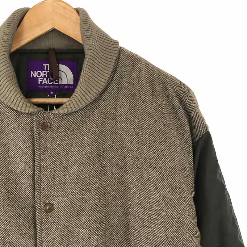 THE NORTH FACE PURPLE LABEL 2022AW タグ付き Herringbone Tweed Jacket NY2261N リサイクル ウール バーシティー