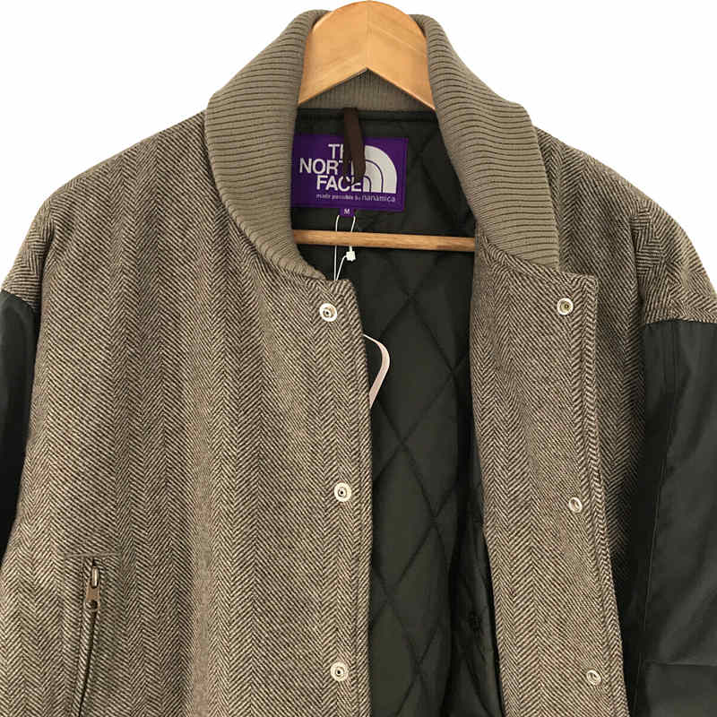 THE NORTH FACE PURPLE LABEL 2022AW タグ付き Herringbone Tweed Jacket NY2261N リサイクル ウール バーシティー