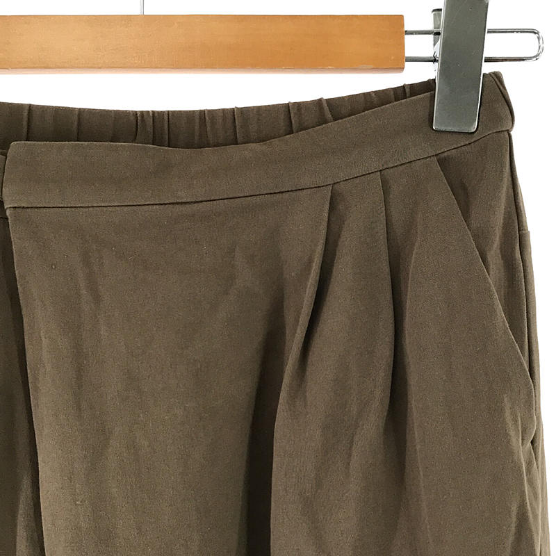 evam eva / エヴァムエヴァ 2022SS cotton wrap pants コットン ウエスト ベルト ラップ パンツ