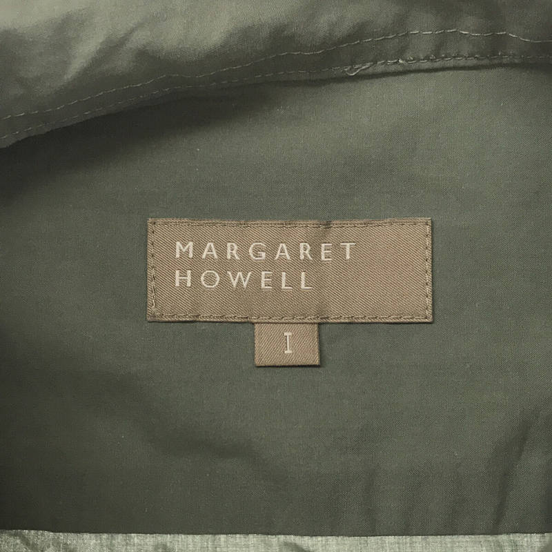 MARGARET HOWELL / マーガレットハウエル ソフト コットン シャツ ワンピース ドレス