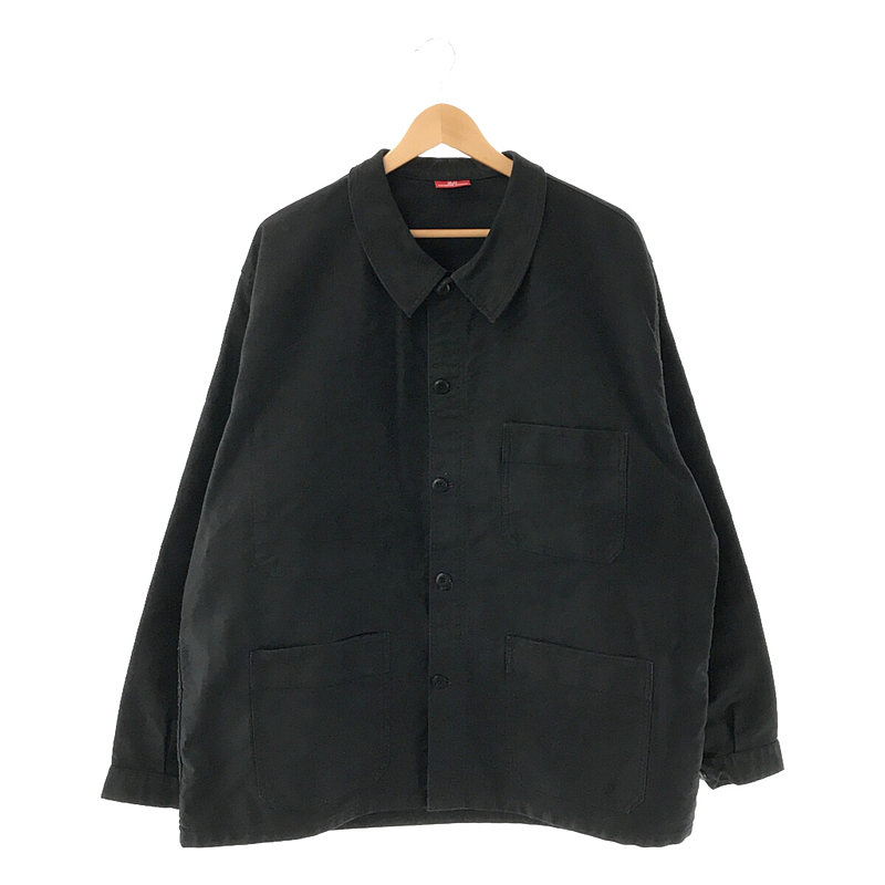 FRENCH WORK JACKET フレンチ ワーク カバーオール black