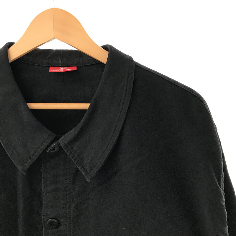 ADOLPHE LAFONT / アドルフラフォン FRENCH WORK JACKET フレンチ ワーク カバーオール black