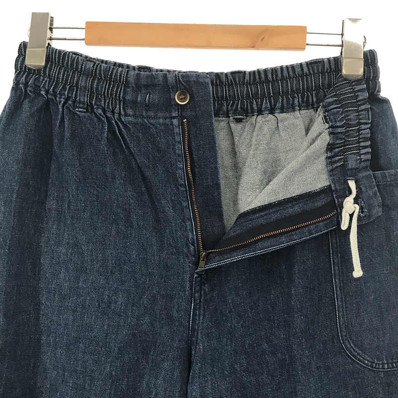 atelier naruse / アトリエナルセ cotton denim balloon pants / indigo バルーン ワイド デニム パンツ ユニセックス