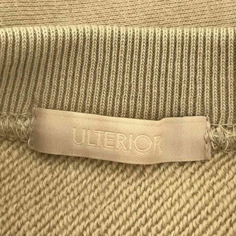 ULTERIOR / アルテリア | DRY FEEL SILKY TERRY CUT-OFF SWEAT カット