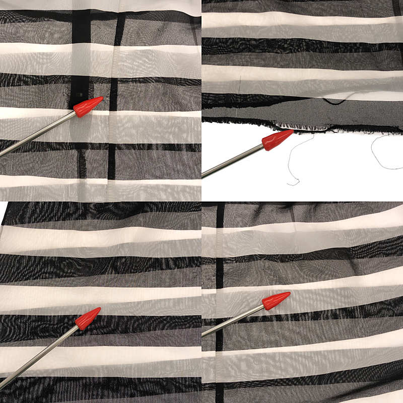 JUNYA WATANABE COMME des GARCONS / ジュンヤワタナベ ノースリーブ シースルーワンピース