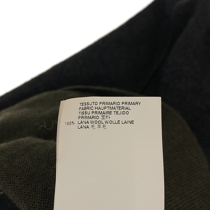 MM6 Maison Margiela / エムエムシックスメゾンマルジェラ バイカラー ウールニット プルオーバー