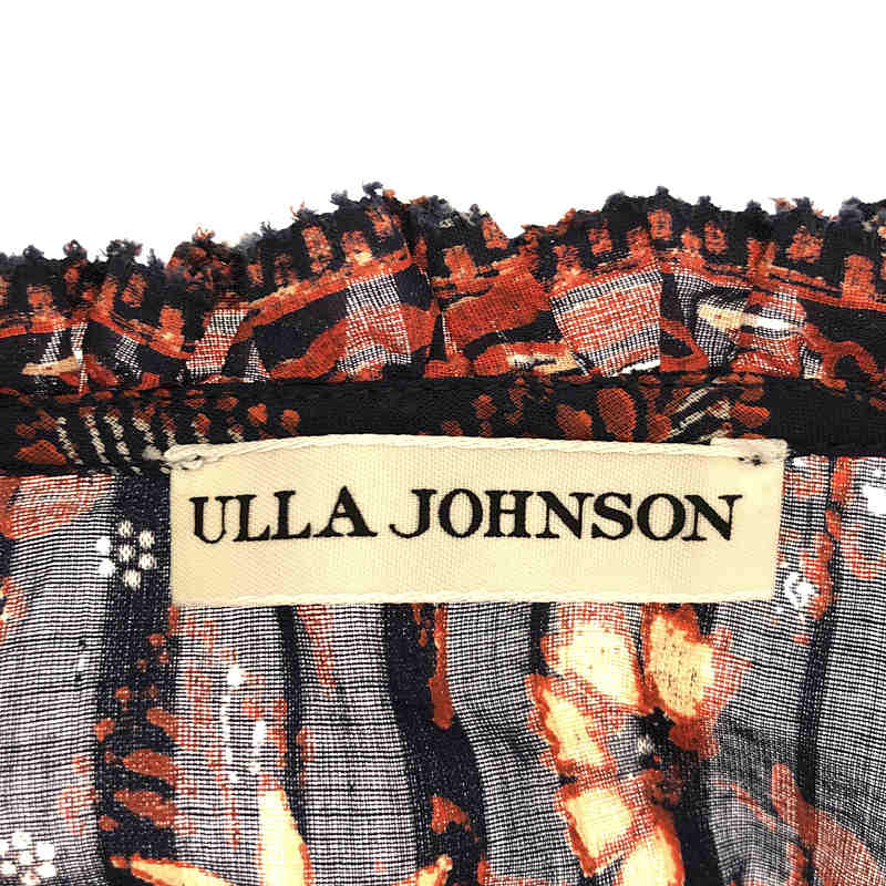 ULLA JOHNSON / ウラジョンソン 総柄 オールインワンパンツ