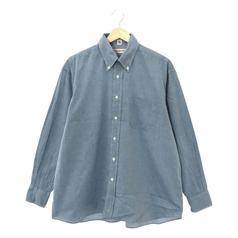 × INDIVIDUALIZED SHIRTS 別注 ボタンダウンシャツ