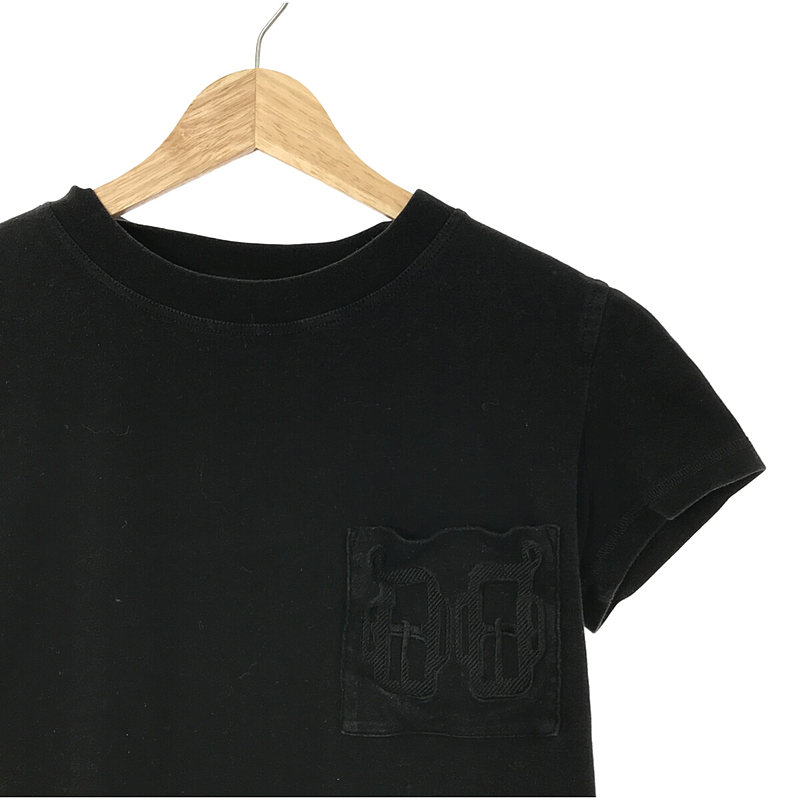 HERMES / エルメス 刺繍 クルーネックカットソー Tシャツ