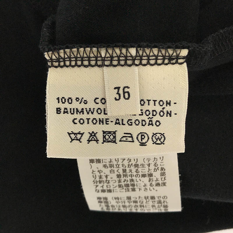 HERMES / エルメス 刺繍 クルーネックカットソー Tシャツ