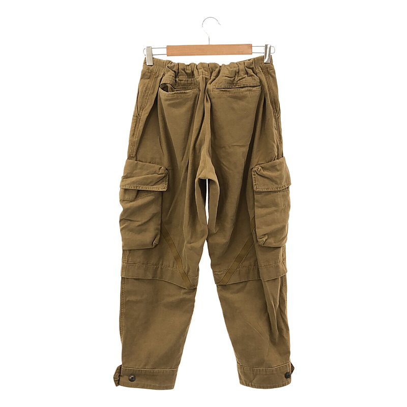 GREG LAUREN / グレッグローレン CARGO PANTS / メタルボタン ドローストリング ミリタリー アーミー カーゴパンツ