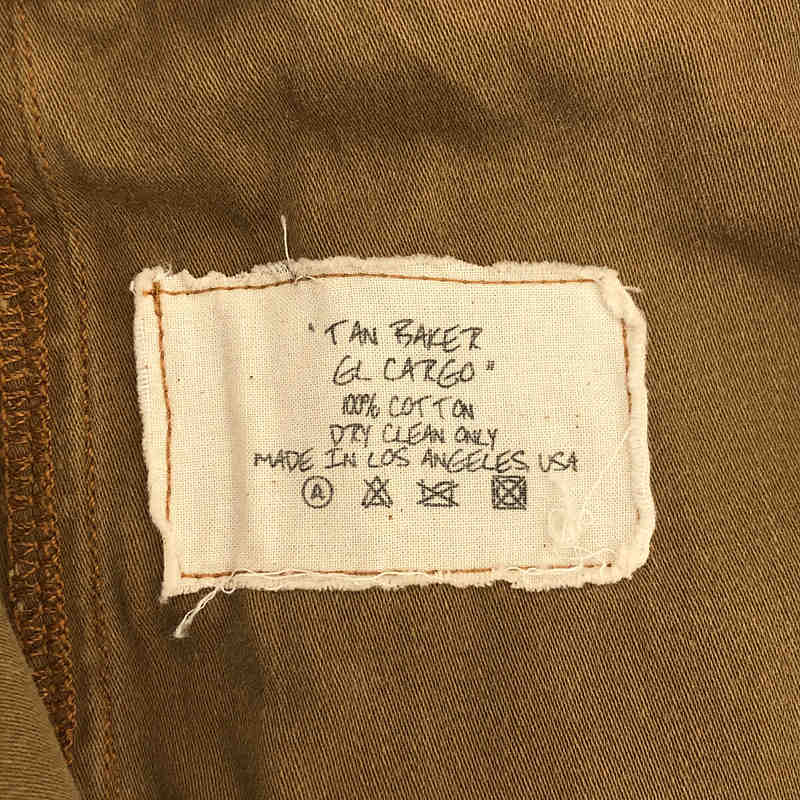 GREG LAUREN / グレッグローレン CARGO PANTS / メタルボタン ドローストリング ミリタリー アーミー カーゴパンツ