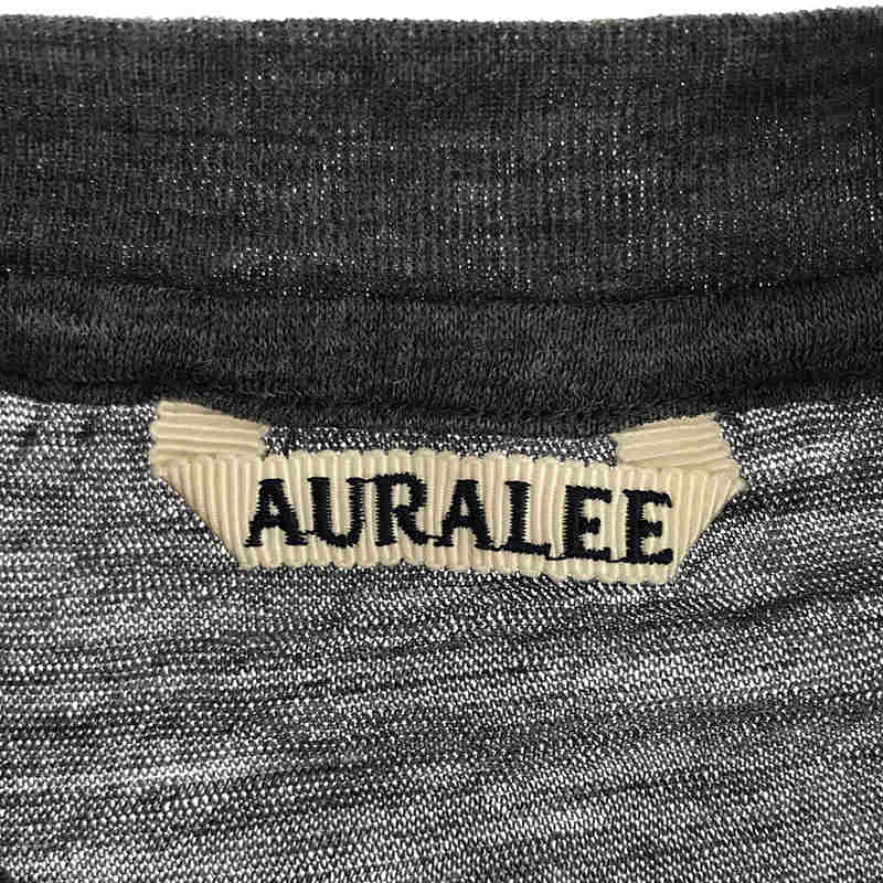 AURALEE / オーラリー SUPER SOFT WOOL SHEER JERSEY L/S TEE / スーパーソフトウールニット