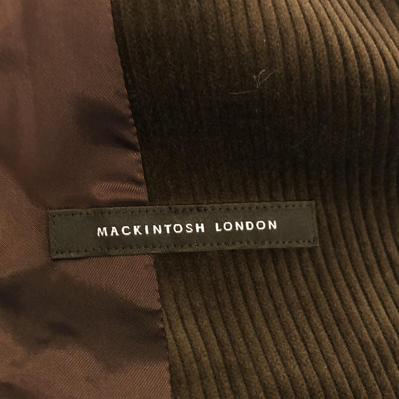 MACKINTOSH LONDON / マッキントッシュロンドン コーデュロイ 　テーラードジャケット